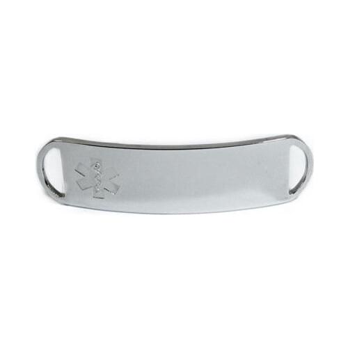 Low price Engraved Medical Alert ID Bracelet Plate hot sales Stainless Steel dog tag cheap make your own dog tags
