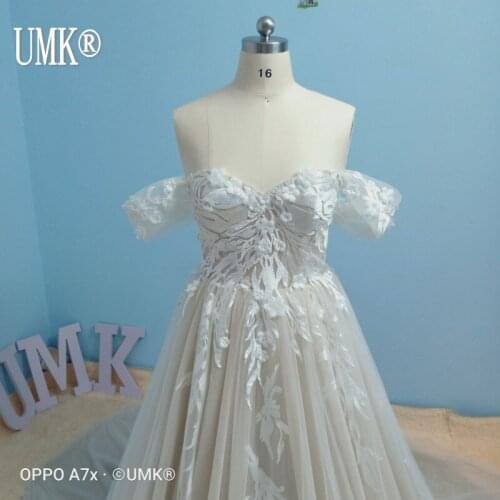 V-neck Wedding Dresses UMK China