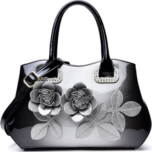 YOUSE Fashion Hot 2020 new Pu versatile lacquered leather womens bag mothers bag