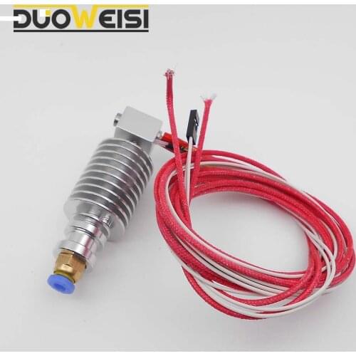 3D Printers Parts E3D-V5 long range 3mm Nozzle 0.2/0.3/0.4/0.5/0.6/0.8mm J-head extrusion head E3D V5 extruder nozzle 12V 40W