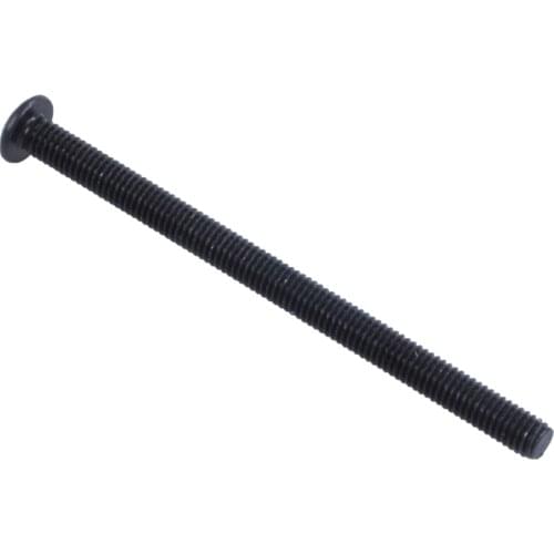 M3 x 45mm Alloy Steel Hex Socket Button Head Screws Black 20 Pcs