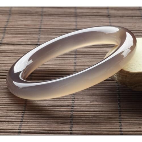 Grandmother genuine natural color green agate bracelet retro female models narrow version of green crystal jewelry bracelet