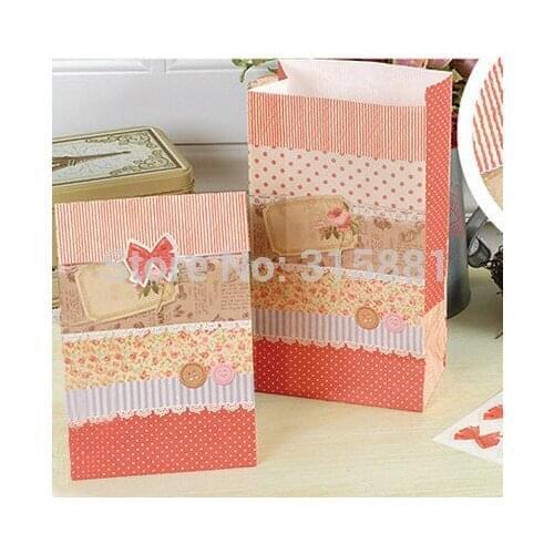 Paper Bags, Gift Bags, Wedding Bags, Craft Bags 22x12x7cm/24pcs