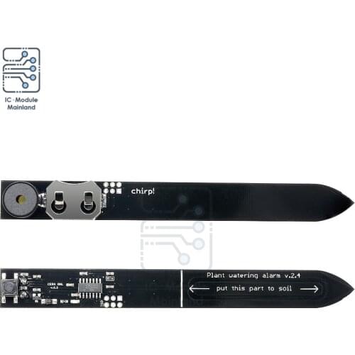 Soil Moisture Sensor Plant Watering Alarm Alerter Humidity Moisture Sensor Module Soil Sensor Module + Buzzer Battery Holder