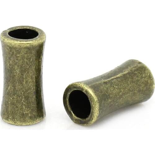 DoreenBeads Spacer Beads Column Antique Bronze 11mm x 5mm( 3/8"x 2/8"),Hole:Approx 3.2mm,100PCs (B28624)