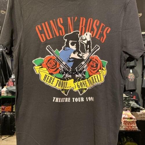 Guns N Roses Gone to Hell Menu2019sUnisex Amplified T shirt