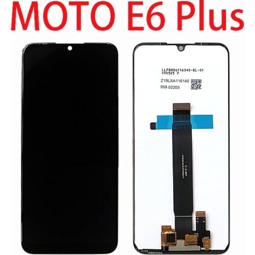 Repair tools+For Motorola MOTO E6 Plus 6.1inch LCD Display Assembly+Touch Screen Digitzer For MOTO E 6 Plus Repair Panel Glass