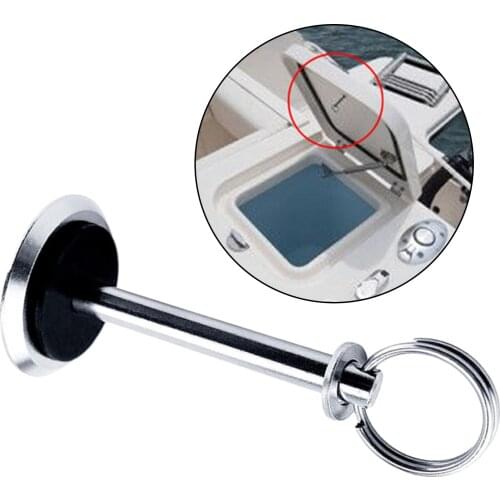 Hatch Cover Pull Handle Stainless Steel Lid Lift Pull for Boat Storage Engine Cover Floor Storage Loft Ladders