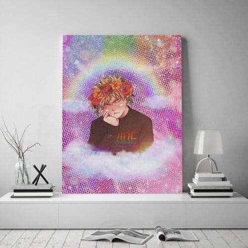 Modular Canvas Pictures Katsuki Bakugo Painting My Hero Academia Home Decoration Prints Poster Living Room Modern Frame Wall Art