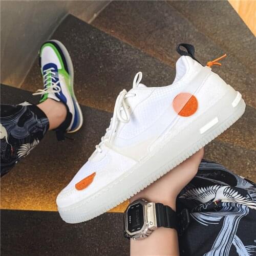 2021 Shoes Mens Summer Board Shoes Breathable Lightweight Ins Preppy Style Sports Travel Shoes Fashion Shoes