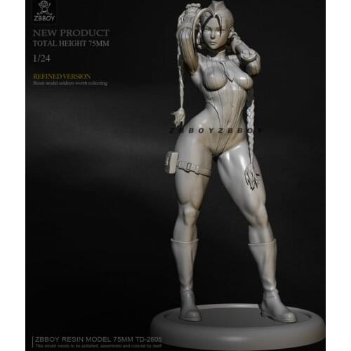H75mm 1/24 Resin model kits figure DIY toy self-assembled TD-2605