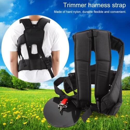 Universal Convenient Trimmer Double Shoulder Harness Strap Mower Nylon M-shaped Belt for Brush Cutter Garden Tools new