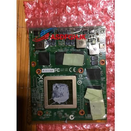Original MS-1W041 for MSI GT780DX GT680DX GT680 GT780 laptop motherboard GTX560M Graphics board Test Free Shipping