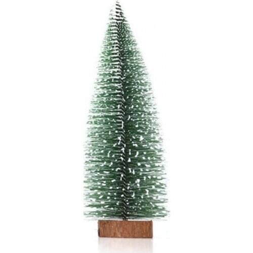 Fine Workmanship Beautiful Plastic Miniature Christmas Tree Compact for Shop Window