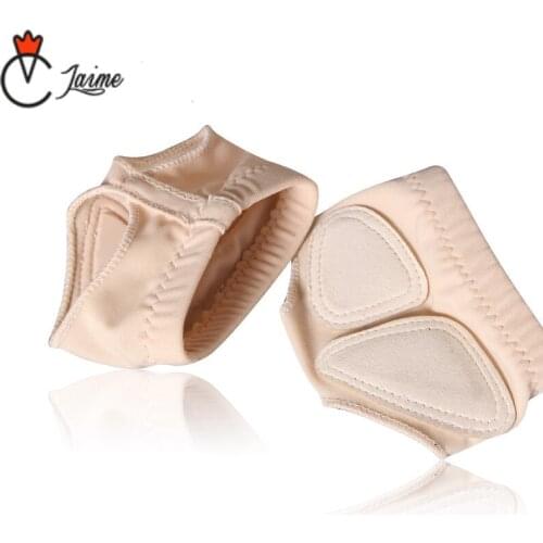 Professional Ballet Flats Dance Socks Women Belly DanceFoot thong Shoe Toe Pads Nude Silicone Insole