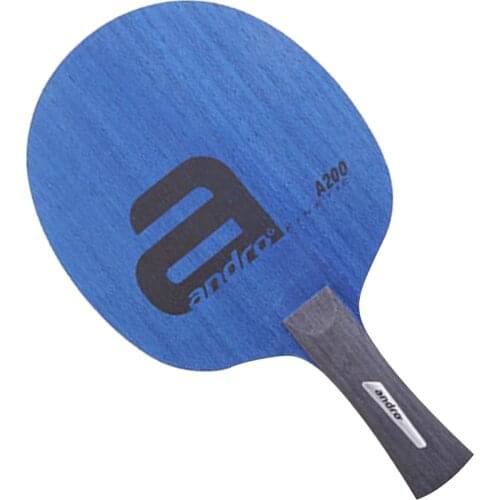 Andro table tennis racket A200 5 ply pure wood allround blade ping pong bat paddle