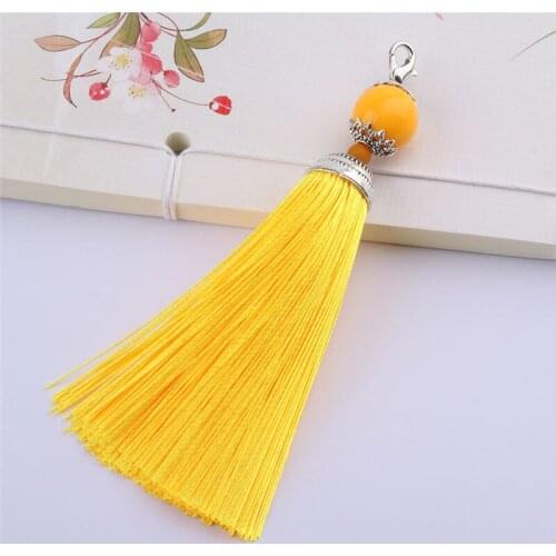 100 pieces/lot silk tassel jewelry DIY accessories handmade home decorate accessories parts jewelry findings tassel 20 colors
