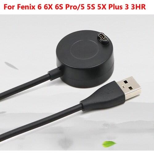 USB charger dock for Garmin fenix 6 6s 6x fast magnetic charging cable wire data transmission power adapter replacement