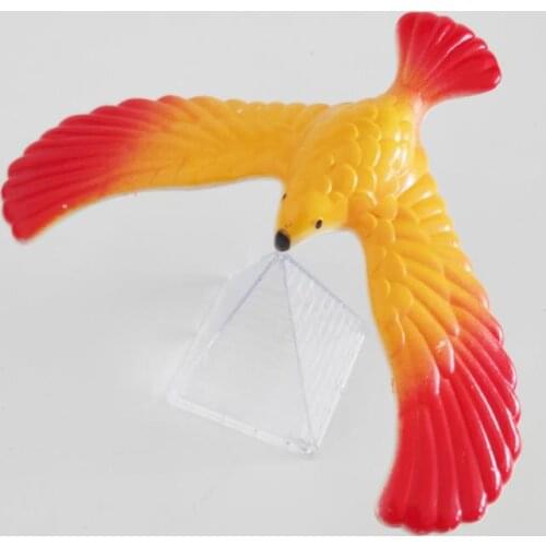 High Quality Novelty Amazing Eagle Bird Magic Maintain Balance Home Office Fun Learning Gag Toy for Kid Gift