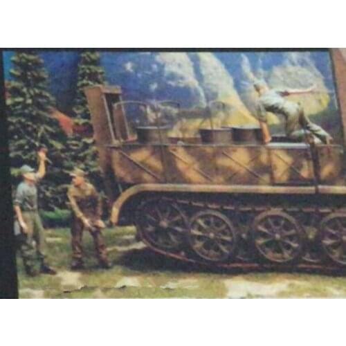 1/35 Resin Figure Model Kit Unassambled Unpainted 00796(NO CAR)