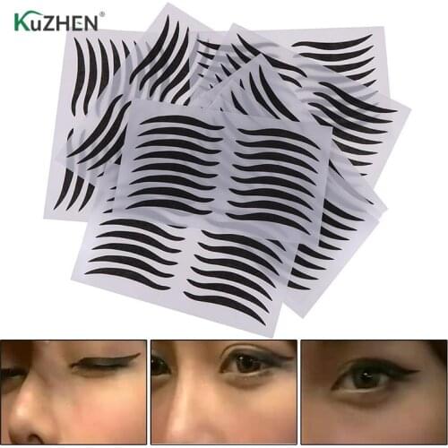 10pcs Eyeliner Sticker Black Eyelid Tools Sexy Style Eyes Sticker Eyeliner Tape Beauty Eyeliner Sticker Makeup Tools