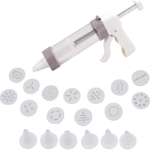 20Pcs Cookie Cake Icing Tool Set Cookie Icing Tool Biscuit MakingTool Set Cake Decoration Baking Tool