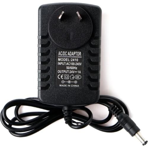 AC 100-240V To DC 24V 1A Adapter US/EU/AU/UK Plug For Ultrasonic Mist Maker A6HB