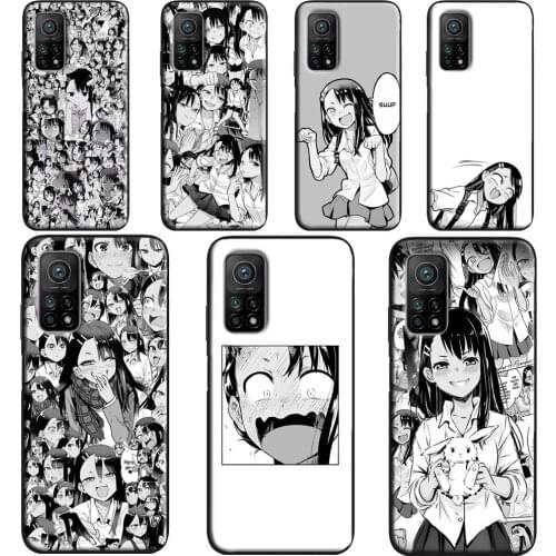 Nagatoro San Anime Aesthetic Case POCO X3 Pro F3 F1 F2 M3 Pro Cover For Xiaomi Mi 11 Lite Ultra Note 10 Mi 9T 10T Pro