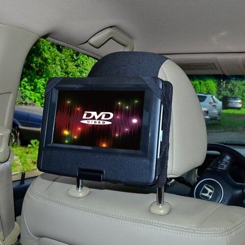TFY Car Headrest Mount Holder for Swivel & Flip DVD Player-7 Inch (Not including the DVD Player)