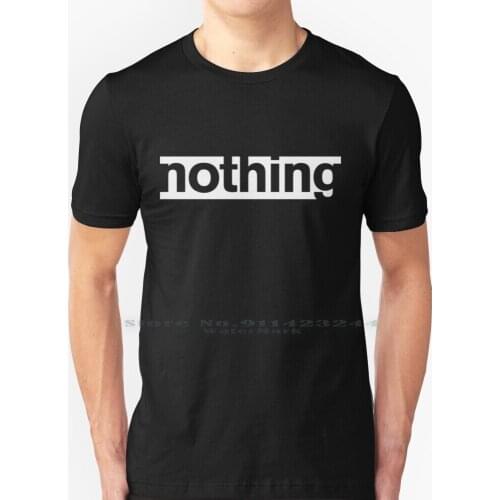 Nothing Records T Shirt 100% Pure Cotton Nothing Records Nine Inch Nails Creative Trending Vintage Cool Gift Euro Us Size Big