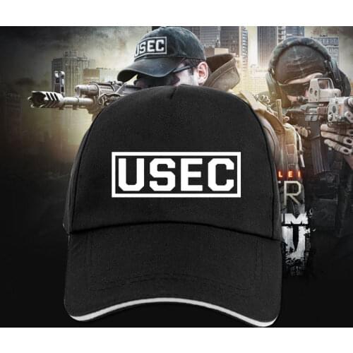 Game Escape from Tarkov Baseball Cap Visor Sun Hat Snapback black For Halloween Cosplay Props Hats