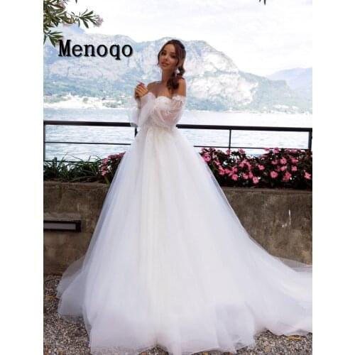 Кружевные свадебные платья Menoqo China At AliExpress