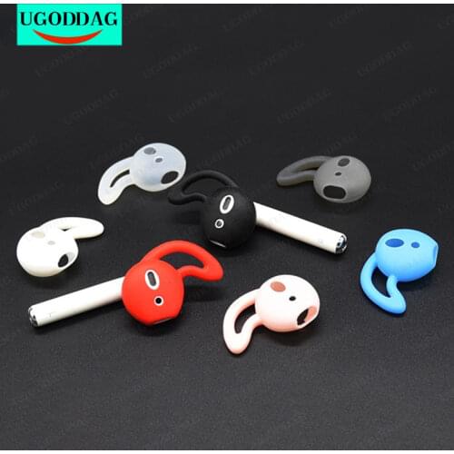 Newest Headphone Cover Protective Cover Wireless Bluetooth Headset Anti-lost Silicone Earphone Earbuds For iPhone Airpods 2