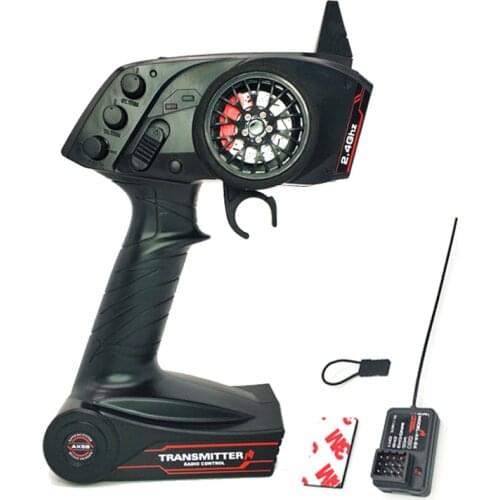 AUSTAR AX5S 2.4G 3CH Transmitter with AX-5X Receiver for Q65 MN90 1/10 1/8 Crawler TRX4 Axial SCX10 D90 RC Car Boat TG3 X6 X4