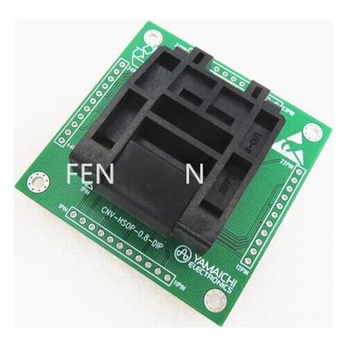 Clamshell HSOP44 SOP11T044-001 with PCB compatible HSOP36 IC Burning seat Adapter testing seat Test Socket test bench