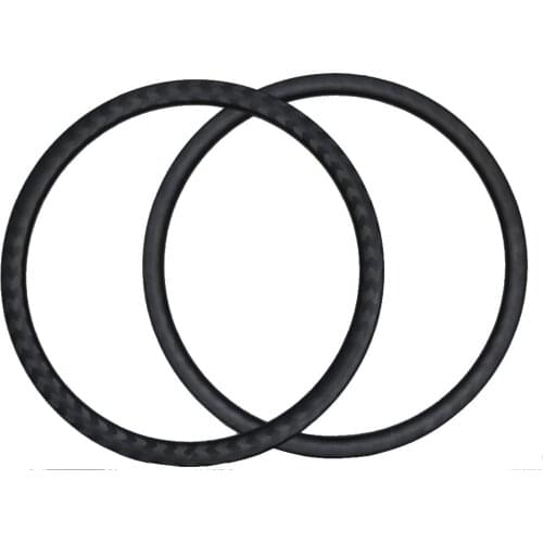 700C full carbon 35mm depth 26mm Width Super-Light Carbon wheels Road Climbing bicycle single Rim 18K twill matte finish