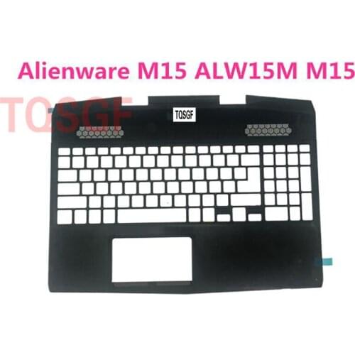 Top Cover Upper Case for Dell Alienware M15 Palmrest 0VNPDJ Black