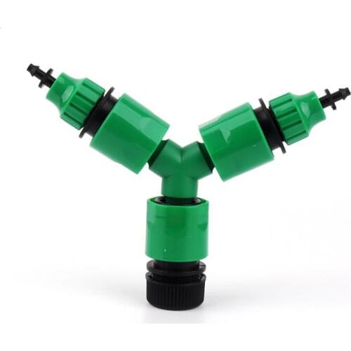 1~10sets Irrigation Kits Garden Hose Quick Connector with 4/7mm Hose Greenhouse Drripper Irrigation System