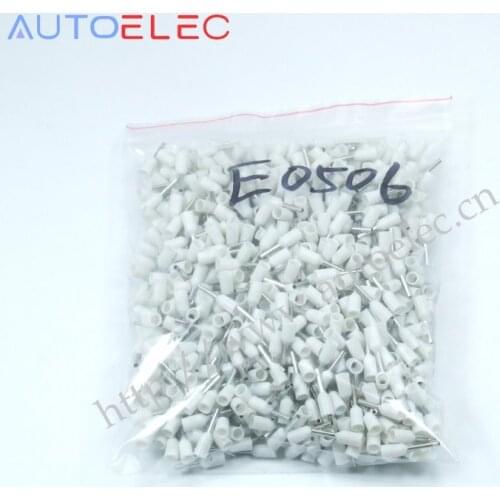 100PCS E0506 AWG#22 Ferrule Copper Terminal Cord End VE0506 Tube Insulated terminals 0.5mm2 Cable Wire Terminals 6mm length