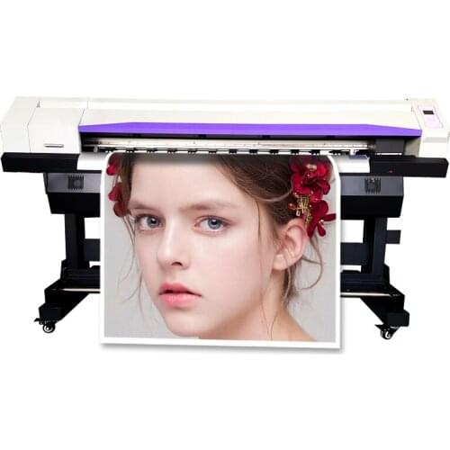 1440dpi Large Format Printing Machine Digital Vinyl Banner Poster 1.6m Inkjet Eco Solvent printer