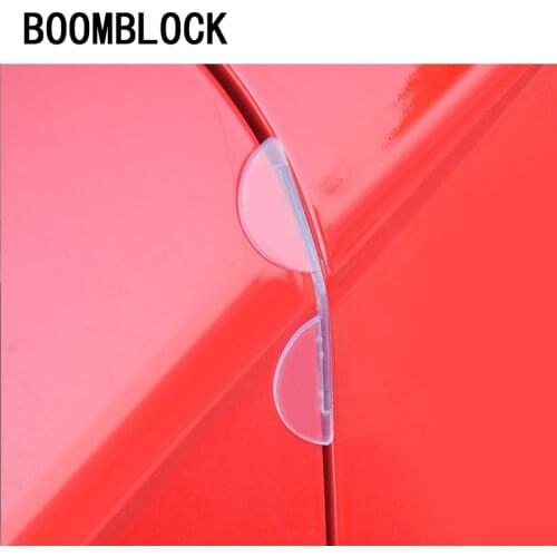 4Pcs/Lot PVC Car Door Edge Anti Collision Sticker For Ford Focus 2 3 VW Passat B6 B5 B7 B8 Toyota Avensis Skoda Rapid Fabia