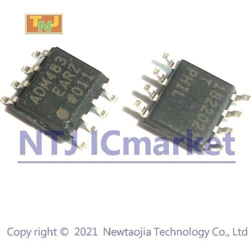 50 PCS ADM483EARZ SOP-8 AD483EAR ADM483 SDM EIA RS-485 Transceiver IC CHIP