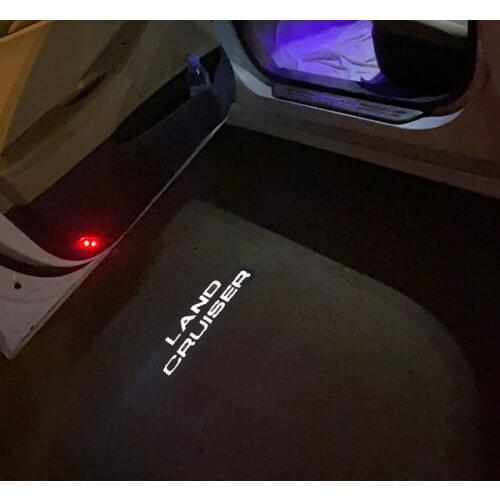 Carbar Car Door Logo Lights Projector LED 3D Shadow Ghost Light For Toyota Land Cruiser/Prado/Sienna/Highlander/Alphard/GT86