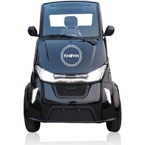 60V 3KW Four Wheels Mini Electric Vehicle Three Seats Van Adult Tricycle Car for European Market