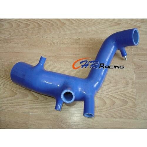 For Audi TT VW Golf MK4 1.8T Turbo GTi Silicone Air Intake Induction Hose BLUE