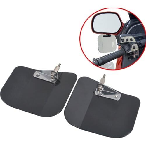 For Honda Gold Wing 1800 GL1800 F6B 01-17 Motorcycle Hand Guard Air Wing Deflector Windshield Windscreen Mirror Mount Kit