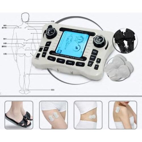 4 Mode Electric Smart Massager Ems Muscle Stimulator Digital Physiotherapy Massage Machine Back Body Neck Massage