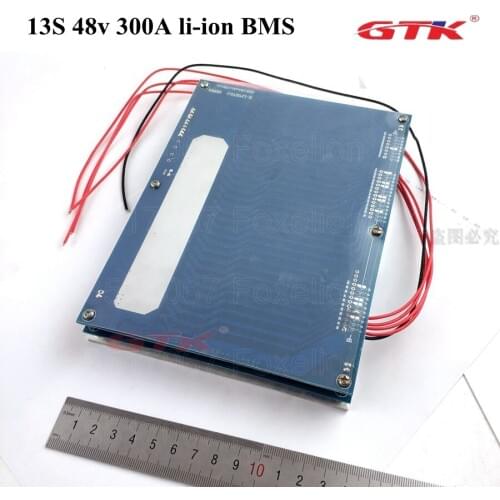 GTK 300A 48.1V 13s 48v bms 13s 48v li ion battery protection board 13s BMS 48v Separate port bms for lithium battery pack
