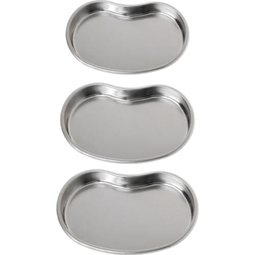 Stainless Steel Bowl Curved Trays Tool Trays