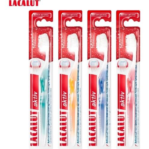 Мягкие зубные щетки LACALUT China At AliExpress